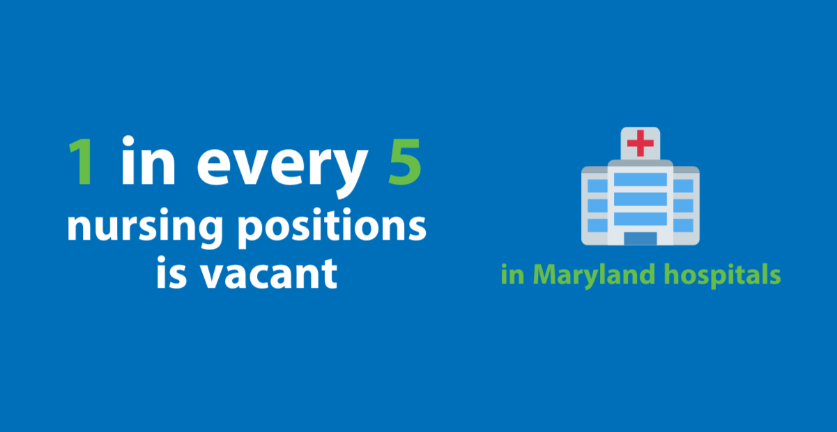 1 in every 4 hospital nursing positions is vacant